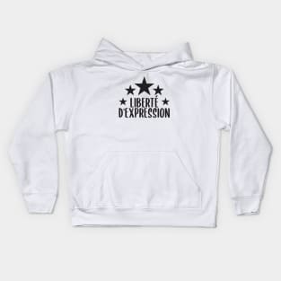 Liberté d'Expression Kids Hoodie